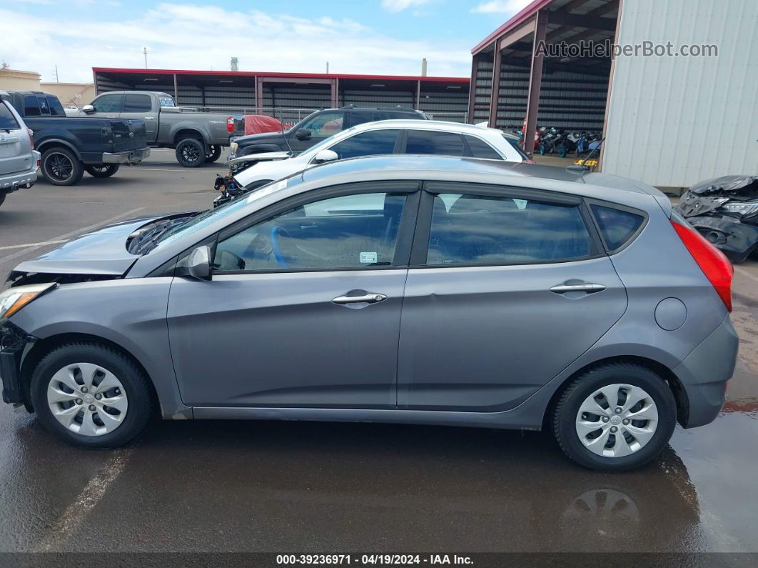 2016 Hyundai Accent Se Gray vin: KMHCT5AEXGU269293