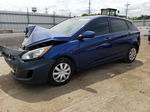 2016 Hyundai Accent Se Синий vin: KMHCT5AEXGU287373