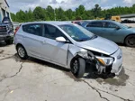 2017 Hyundai Accent Se Silver vin: KMHCT5AEXHU338355