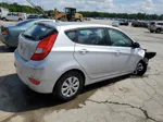 2017 Hyundai Accent Se Silver vin: KMHCT5AEXHU338355