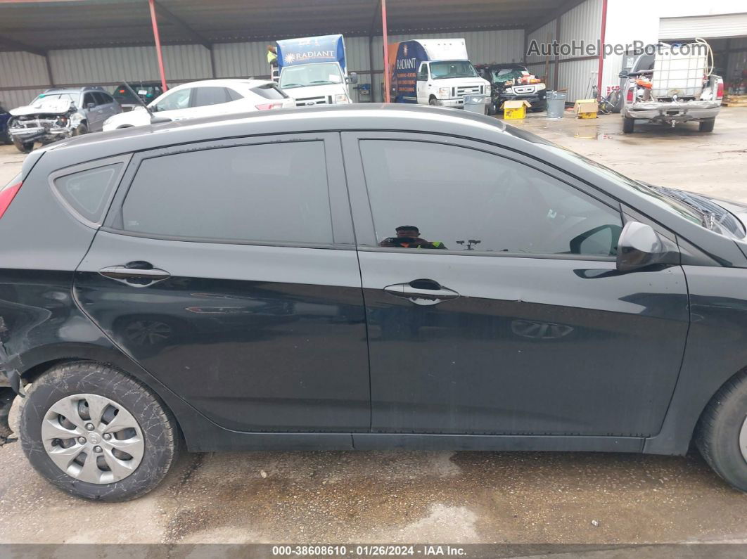 2017 Hyundai Accent Se Черный vin: KMHCT5AEXHU362235