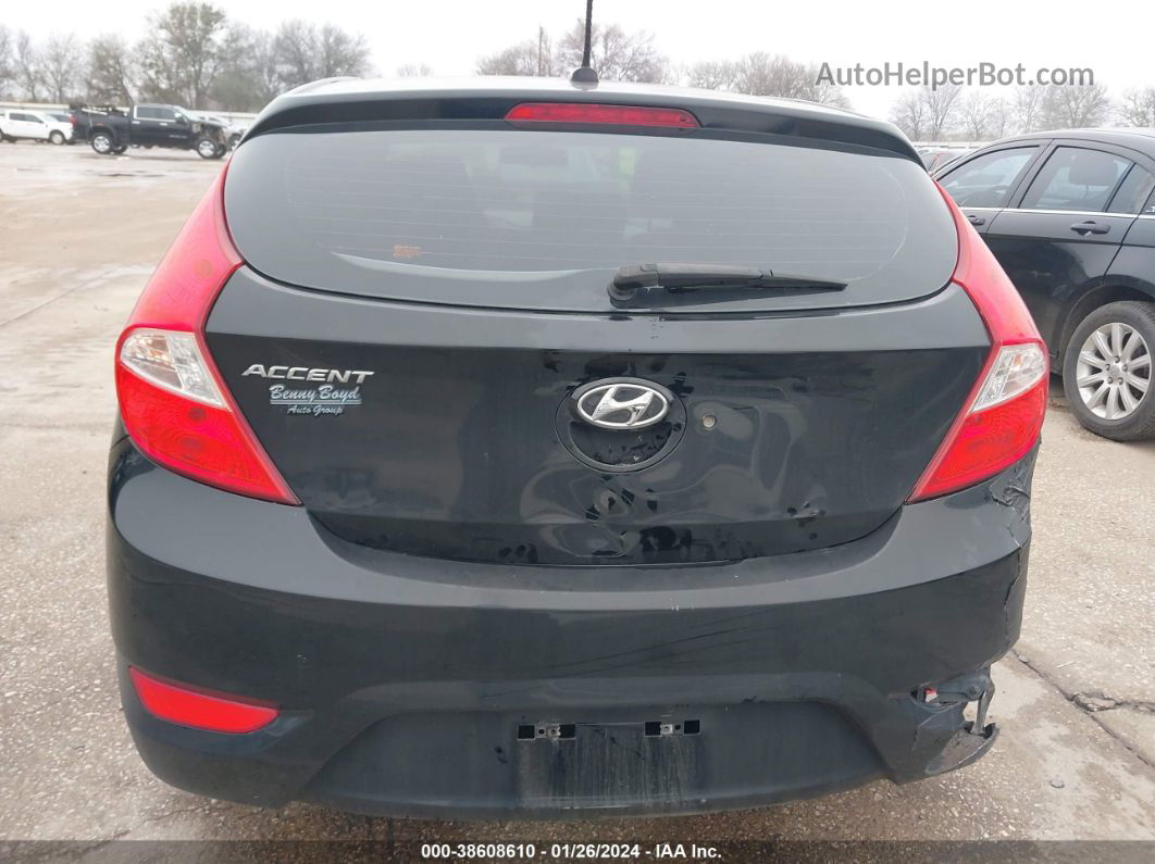 2017 Hyundai Accent Se Черный vin: KMHCT5AEXHU362235