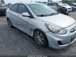 2013 Hyundai Accent Gls Серебряный vin: KMHCU4AE1DU305097