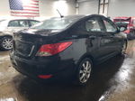 2013 Hyundai Accent Gls Black vin: KMHCU4AE1DU479123