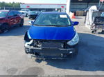 2014 Hyundai Accent Gls Синий vin: KMHCU4AE2EU763636