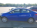 2014 Hyundai Accent Gls Синий vin: KMHCU4AE2EU763636