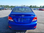 2014 Hyundai Accent Gls Blue vin: KMHCU4AE2EU763636