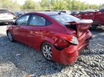 2013 Hyundai Accent Gls Red vin: KMHCU4AE3DU489409