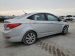 2014 Hyundai Accent Gls Silver vin: KMHCU4AE3EU767002