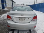 2013 Hyundai Accent Gls Серебряный vin: KMHCU4AE5DU289261