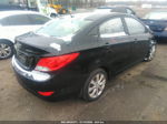 2013 Hyundai Accent Gls Black vin: KMHCU4AE5DU306155