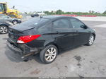 2013 Hyundai Accent Gls Black vin: KMHCU4AE5DU579421