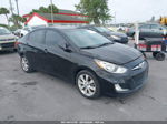 2013 Hyundai Accent Gls Black vin: KMHCU4AE5DU579421