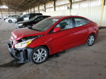 2014 Hyundai Accent Gls Red vin: KMHCU4AE5EU741257