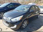 2014 Hyundai Accent Gls Black vin: KMHCU4AE5EU748144