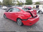 2015 Hyundai Accent Gls Red vin: KMHCU4AE5FU924501