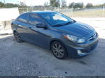 2013 Hyundai Accent Gls Gray vin: KMHCU4AE6DU277314