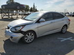 2013 Hyundai Accent Gls Silver vin: KMHCU4AE6DU315334