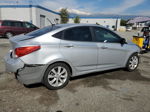 2013 Hyundai Accent Gls Silver vin: KMHCU4AE6DU315334