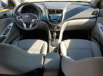 2013 Hyundai Accent Gls Silver vin: KMHCU4AE6DU315334