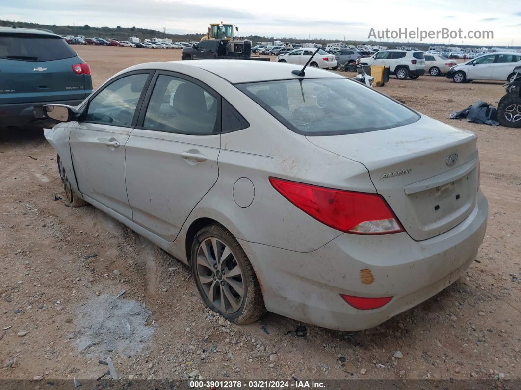 2016 Hyundai Accent Se White vin: KMHCU4AE6GU121780