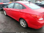 2013 Hyundai Accent Gls Red vin: KMHCU4AE7DU583261