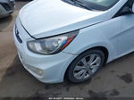 2013 Hyundai Accent Gls Белый vin: KMHCU4AE9DU319586