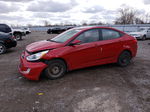 2015 Hyundai Accent Gls Red vin: KMHCU4AE9FU842691