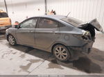 2013 Hyundai Accent Gls Gray vin: KMHCU4AEXDU365427