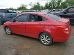 2013 Hyundai Accent Gls Red vin: KMHCU4AEXDU431250