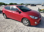 2013 Hyundai Accent Gls Red vin: KMHCU5AE0DU068897