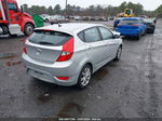 2013 Hyundai Accent Se Silver vin: KMHCU5AE1DU077513