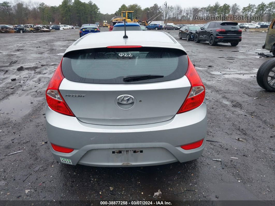 2013 Hyundai Accent Se Silver vin: KMHCU5AE1DU077513