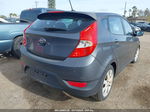 2013 Hyundai Accent Se Gray vin: KMHCU5AE2DU065175