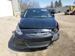 2013 Hyundai Accent Gls Black vin: KMHCU5AE3DU120393