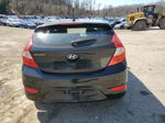 2013 Hyundai Accent Gls Black vin: KMHCU5AE3DU120393