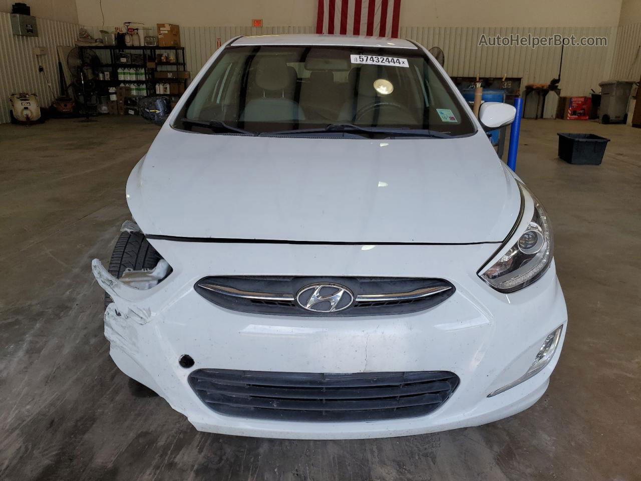 2017 Hyundai Accent Sport White vin: KMHCU5AE4HU359893