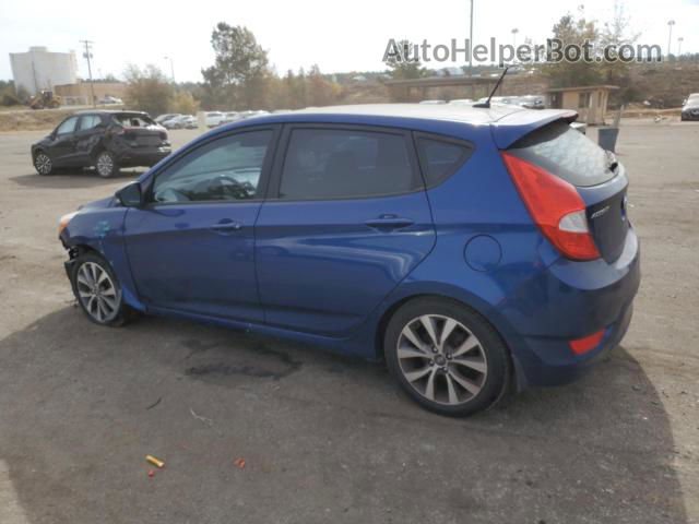 2015 Hyundai Accent Gls Blue vin: KMHCU5AE6FU205862