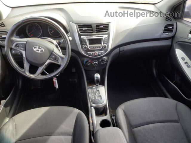 2015 Hyundai Accent Gls Синий vin: KMHCU5AE6FU205862