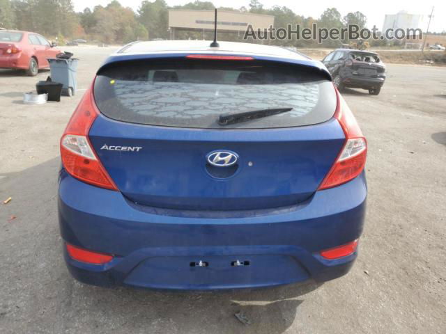 2015 Hyundai Accent Gls Синий vin: KMHCU5AE6FU205862