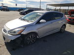 2015 Hyundai Accent Gls Silver vin: KMHCU5AE6FU232785