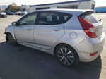 2015 Hyundai Accent Gls Silver vin: KMHCU5AE6FU232785