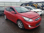 2013 Hyundai Accent Gls Red vin: KMHCU5AE7DU137360