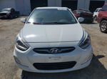 2014 Hyundai Accent Gls White vin: KMHCU5AE7EU168206