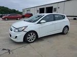 2013 Hyundai Accent Gls White vin: KMHCU5AE8DU067111