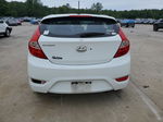 2013 Hyundai Accent Gls White vin: KMHCU5AE8DU067111