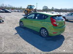 2014 Hyundai Accent Se Green vin: KMHCU5AE8EU190120