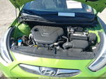 2014 Hyundai Accent Se Green vin: KMHCU5AE8EU190120