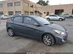 2013 Hyundai Accent Se Gray vin: KMHCU5AE9DU063214