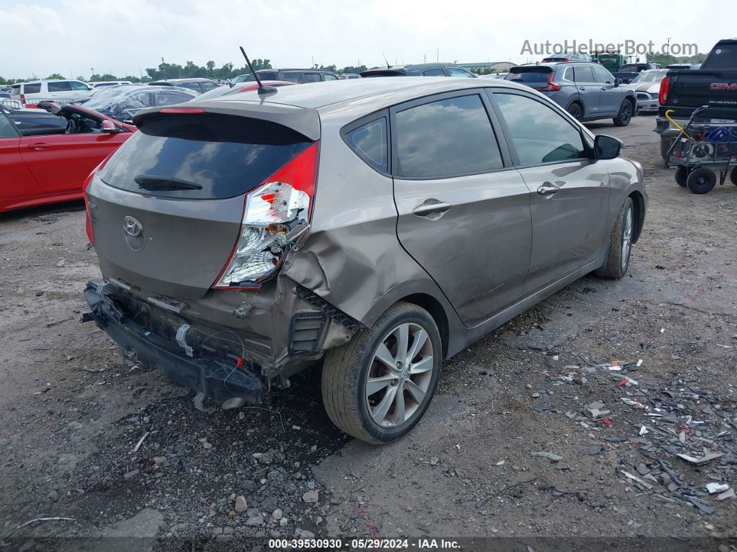 2013 Hyundai Accent Se Желто-коричневый vin: KMHCU5AE9DU066873